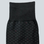 Mens_Black-w-Pin-Dots-Pattern_Closeup